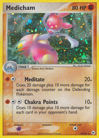HL: Medicham - 10/101 (Reverse Holofoil)
