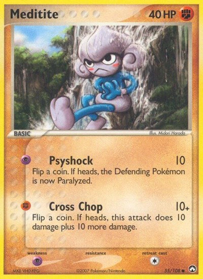 PK: Meditite (Reverse Holofoil)