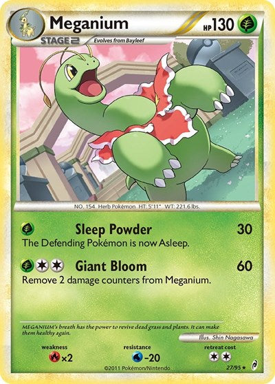 CL: Meganium (Reverse Holofoil)