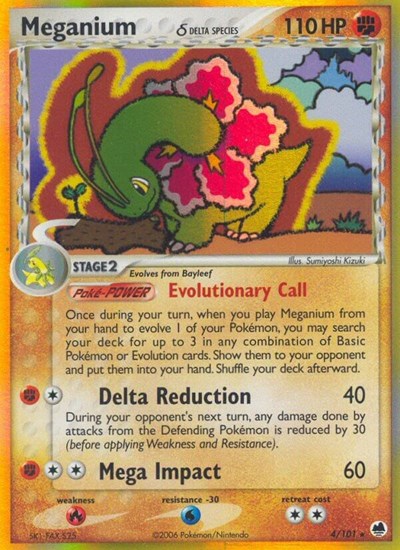 DF: Meganium (Delta Species) (Holofoil)