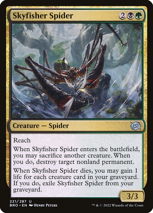 BRO: Skyfisher Spider