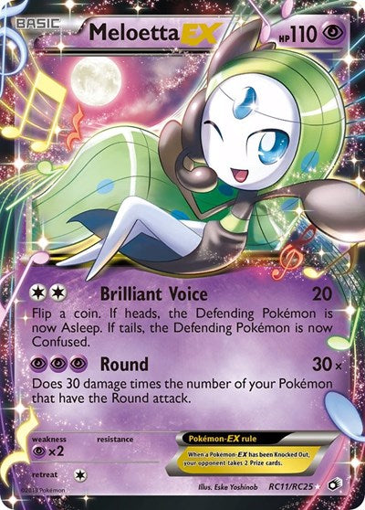 LTR: Meloetta EX (Holofoil)