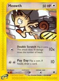 EX: Meowth (Reverse Holofoil)