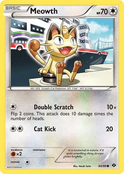 NXD: Meowth (Reverse Holofoil)