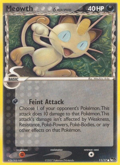 POP: Meowth (Delta Species)