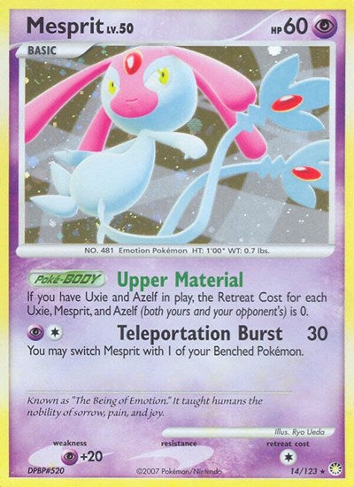 MT: Mesprit (Holofoil)