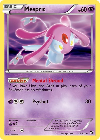 PLB: Mesprit (Holofoil)
