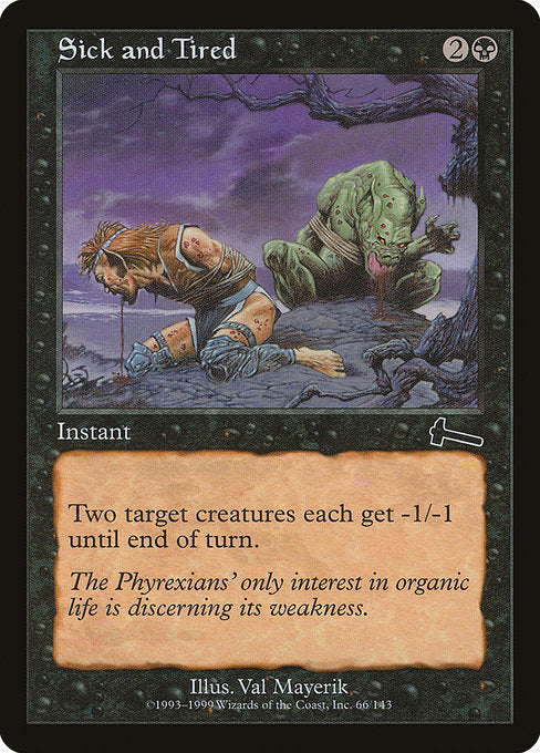 ULG: Sick and Tired (Foil)