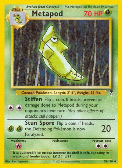 LC: Metapod (Reverse Holofoil)