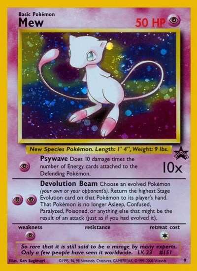 PR: Mew (9) (Holofoil)