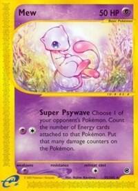 EX: Mew (55) (Reverse Holofoil)