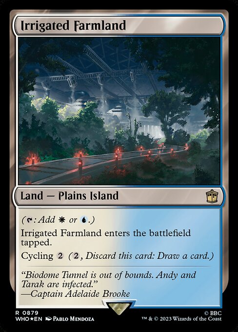 WHO: Irrigated Farmland (Surge Foil)