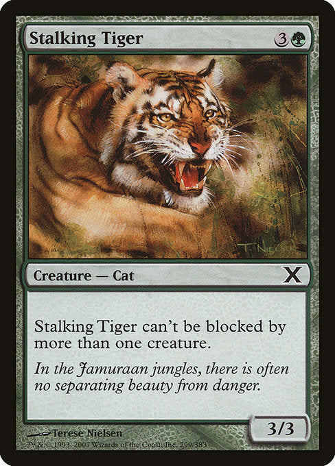 10E: Stalking Tiger (Foil)