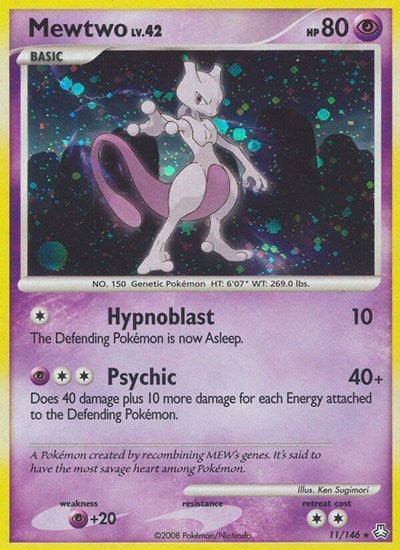 LA: Mewtwo (Holofoil)