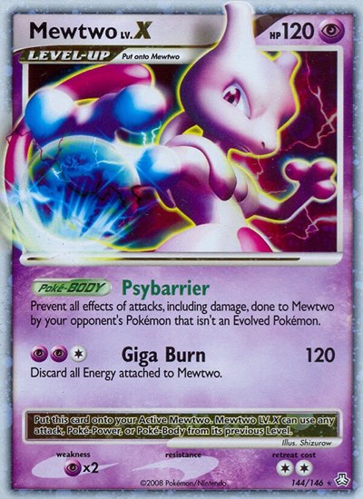 LA: Mewtwo LV.X (Holofoil)