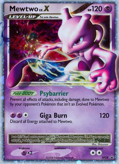 PR: Mewtwo LV.X - DP28 (Holofoil)