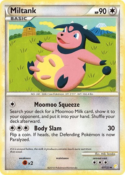 HS: Miltank (Reverse Holofoil)