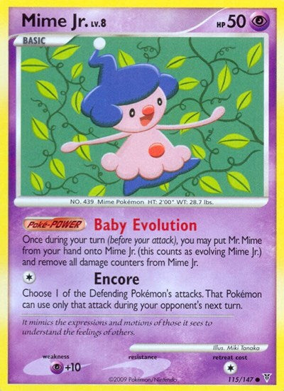 SV: Mime Jr. (Reverse Holofoil)