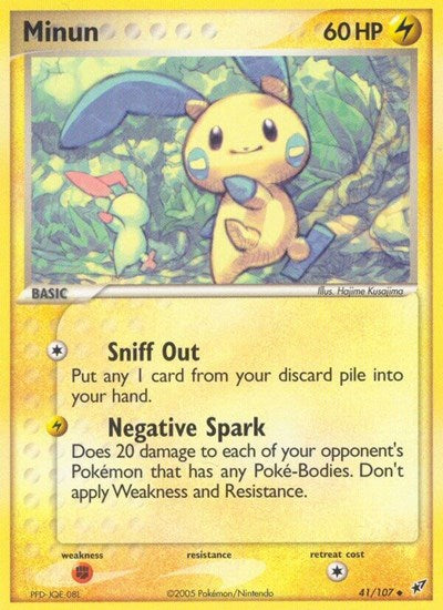 DX: Minun (Reverse Holofoil)