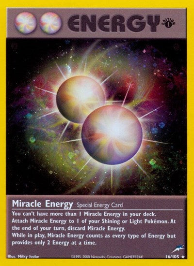 N4: Miracle Energy (1st Edition Holofoil)