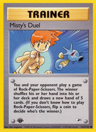 G1: Misty's Duel (1st Edition)
