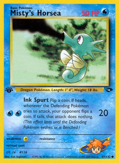 G2: Misty's Horsea (1st Edition)
