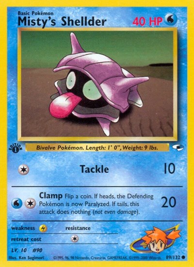 G1: Misty's Shellder (Unlimited)