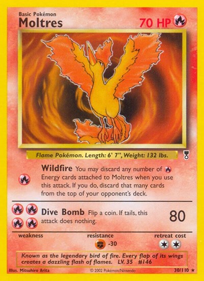 LC: Moltres (Reverse Holofoil)