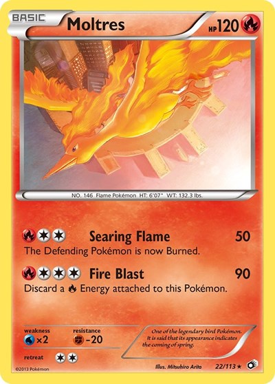 LTR: Moltres (Reverse Holofoil)