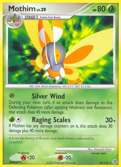 SW: Mothim (Reverse Holofoil)