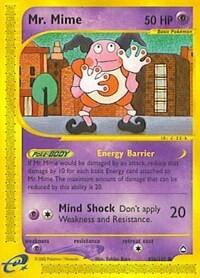 AQ: Mr. Mime (95b) (Reverse Holofoil)