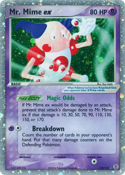 RG: Mr. Mime ex - 110/112 (Holofoil)