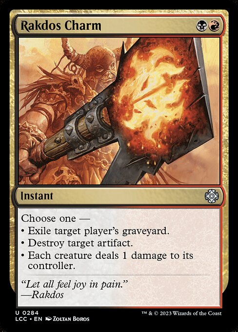 LCC: Rakdos Charm
