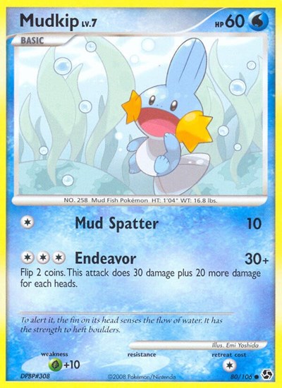 GE: Mudkip (Reverse Holofoil)