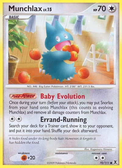 RR: Munchlax (70) (Reverse Holofoil)