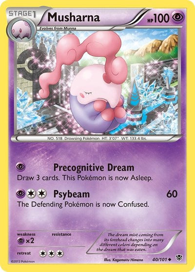 PLB: Musharna (Reverse Holofoil)