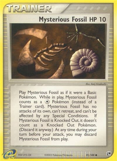 SS: Mysterious Fossil (Reverse Holofoil)
