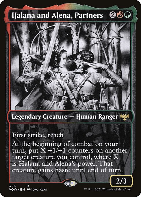 VOW: Halana and Alena, Partners (Showcase) (Foil)