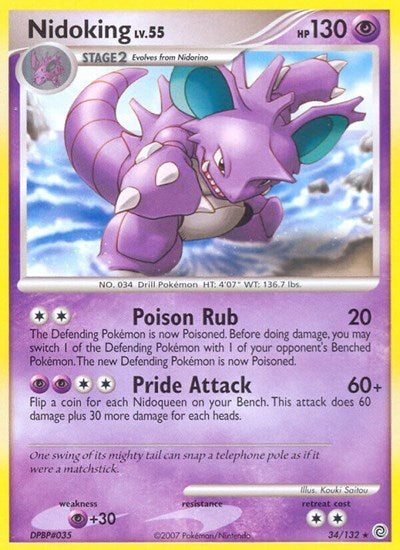 SW: Nidoking (Reverse Holofoil)