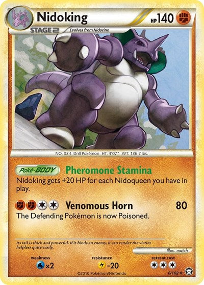 TM: Nidoking (Reverse Holofoil)