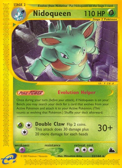 SK: Nidoqueen (22) (Reverse Holofoil)