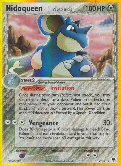 DF: Nidoqueen (Delta Species) (Reverse Holofoil)