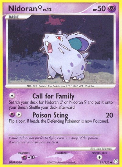 MT: Nidoran F (Reverse Holofoil)