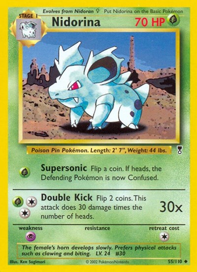 LC: Nidorina (Reverse Holofoil)