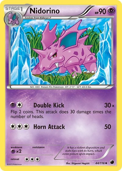 PLF: Nidorino (Reverse Holofoil)