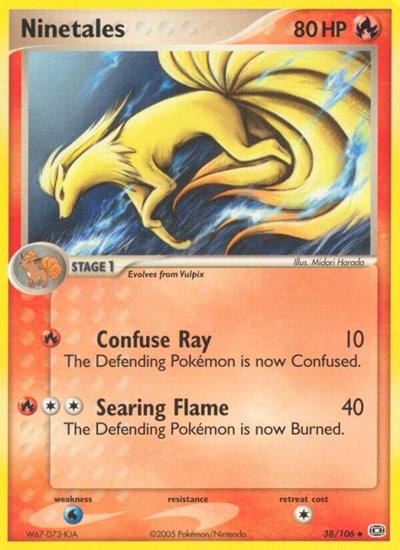 EM: Ninetales (Reverse Holofoil)