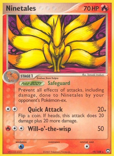 PK: Ninetales (Reverse Holofoil)