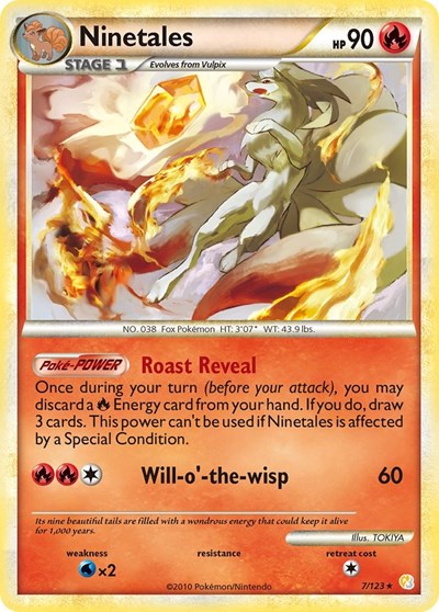 HS: Ninetales (Holofoil)