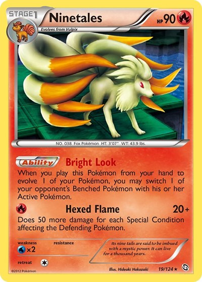 DRX: Ninetales (Reverse Holofoil)