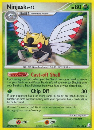 LA: Ninjask (Reverse Holofoil)